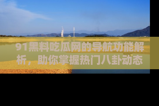 91黑料吃瓜网的导航功能解析，助你掌握热门八卦动态