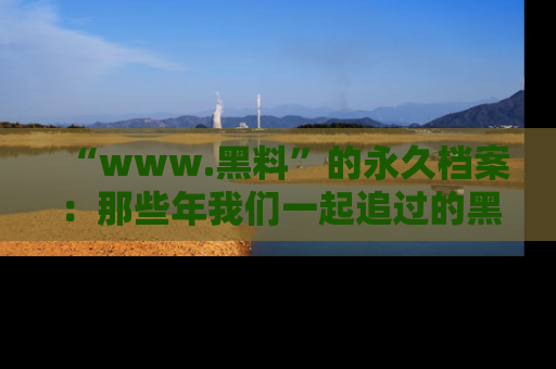 “www.黑料”的永久档案：那些年我们一起追过的黑料真相
