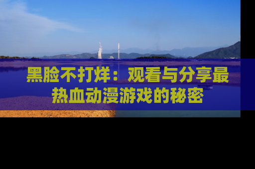 黑脸不打烊：观看与分享最热血动漫游戏的秘密