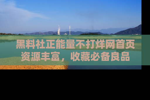 黑料社正能量不打烊网首页资源丰富,收藏必备良品