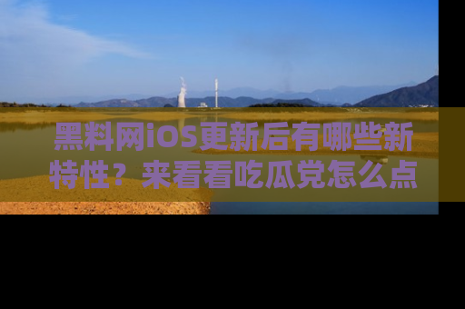 黑料网iOS更新后有哪些新特性？来看看吃瓜党怎么点评！