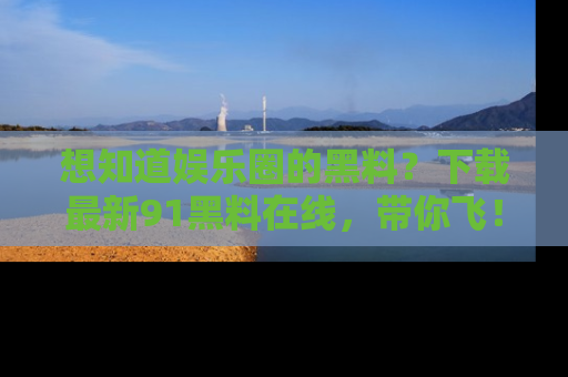 想知道娱乐圈的黑料？下载最新91黑料在线，带你飞！